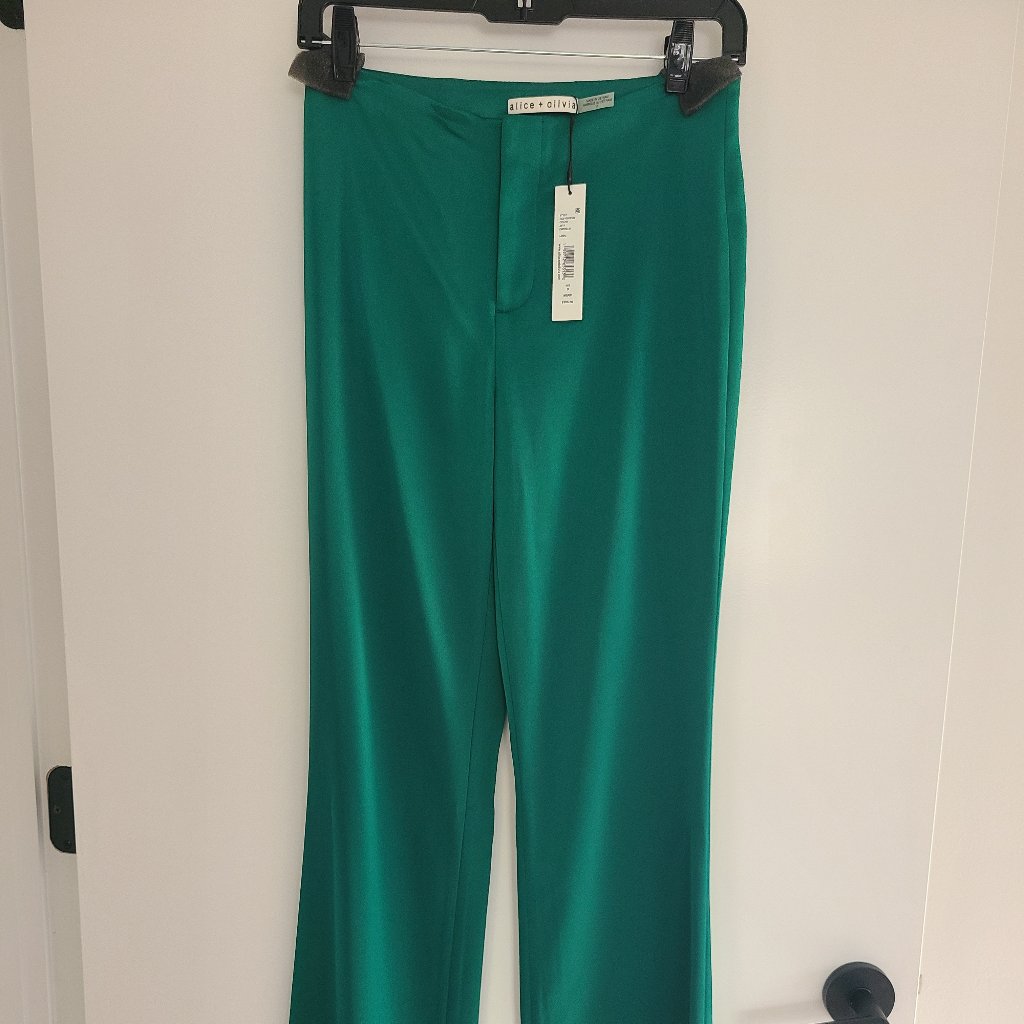Alice + Olivia Emerald Teeny Pants Size 0